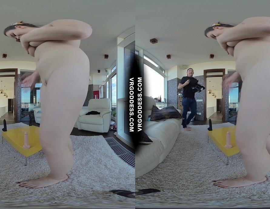 Vanessa Klein Behind the Scenes Will It Fit Dildo Challenge