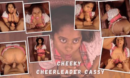 Cheeky Cheerleader Cassy