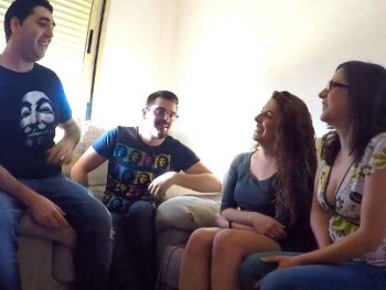 We Meet Sergio_Y_Bea (A 24Yo Couple From Parejas.net) So We Can Do an Exchange, This Is Being Swingers!