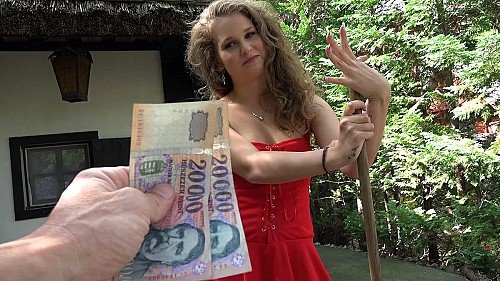 Freckled Village Babe Gets Banged