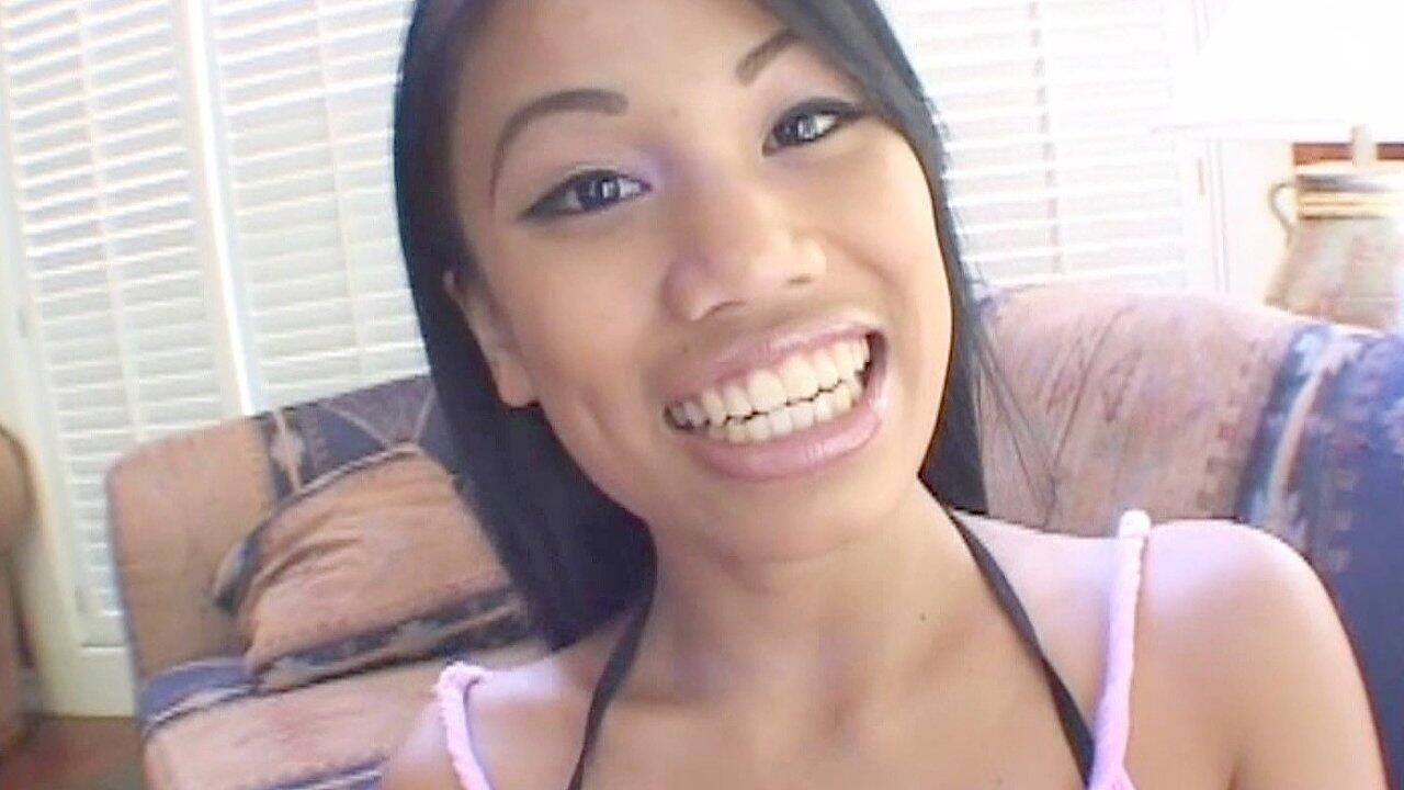 Lucy Thai Gets a Massive Facial After Taking a Double Penetration
