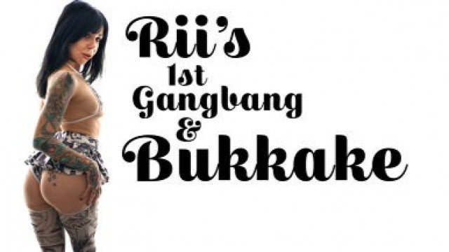Riis First Gangbang & Bukkake