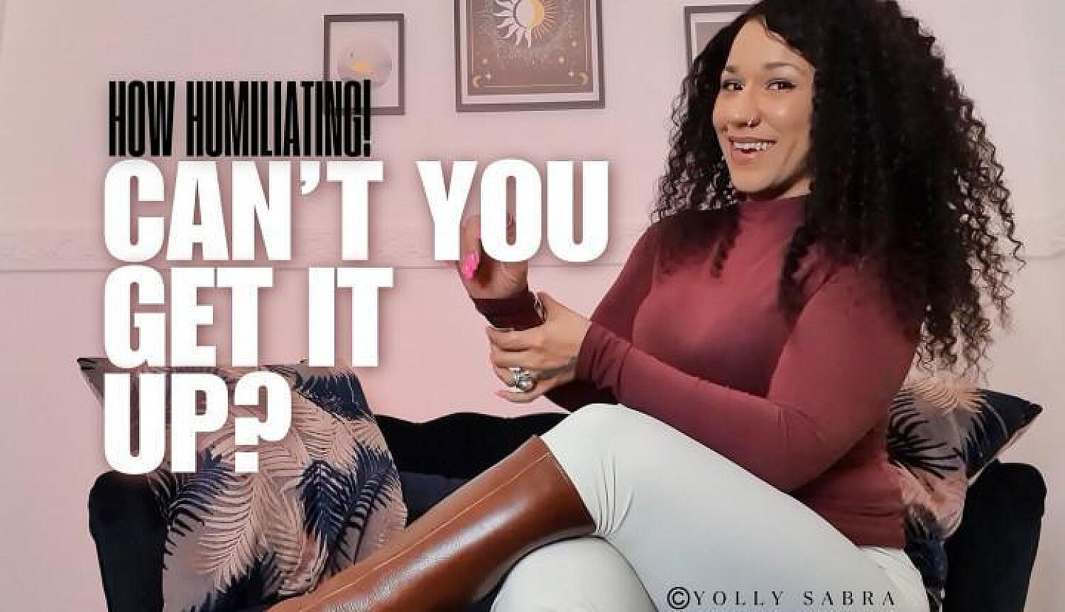 Are You Broken? Why Can't You Get It Up