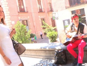 Posh College Girl Wants to Use Porn to Pay for Her Whims... Wanna Fuck This Street Musician?