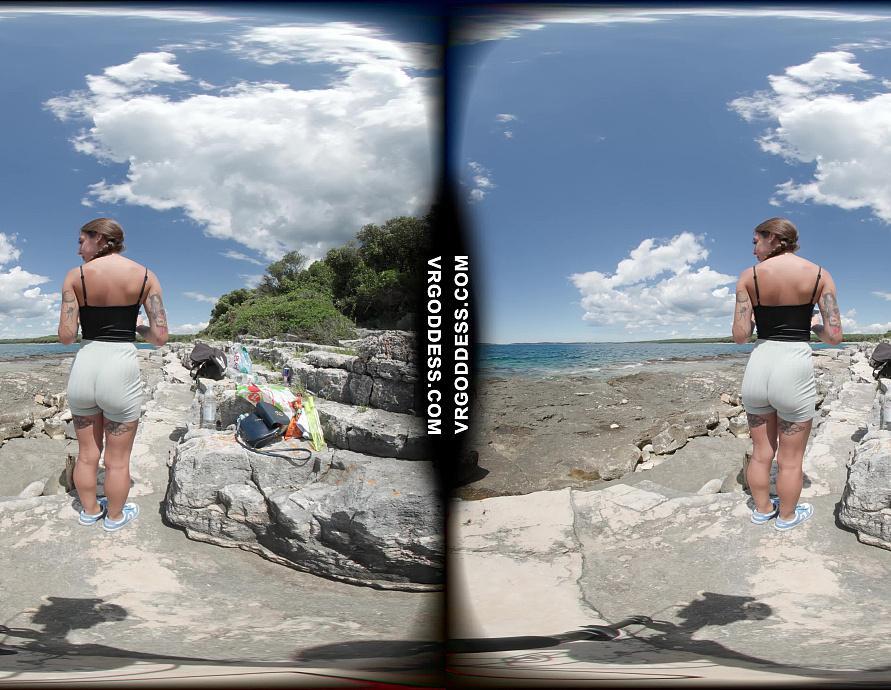 Vanessa Klein And Dora Enjoying The Nude Beach