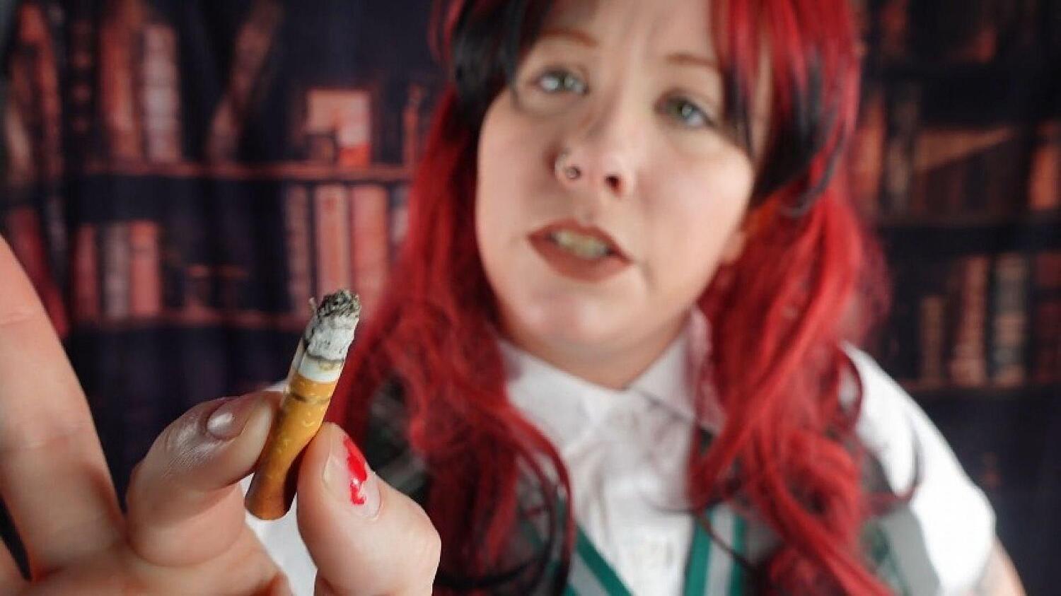 Slytherin Girl Transforms You Into Her Cigarette Butt