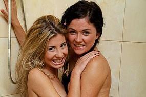 Sensual Young Girls at Shower