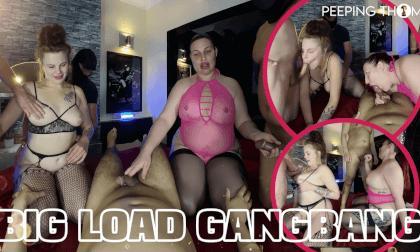 Huge Load Special - Double Swingers Party - Kora And Crystal