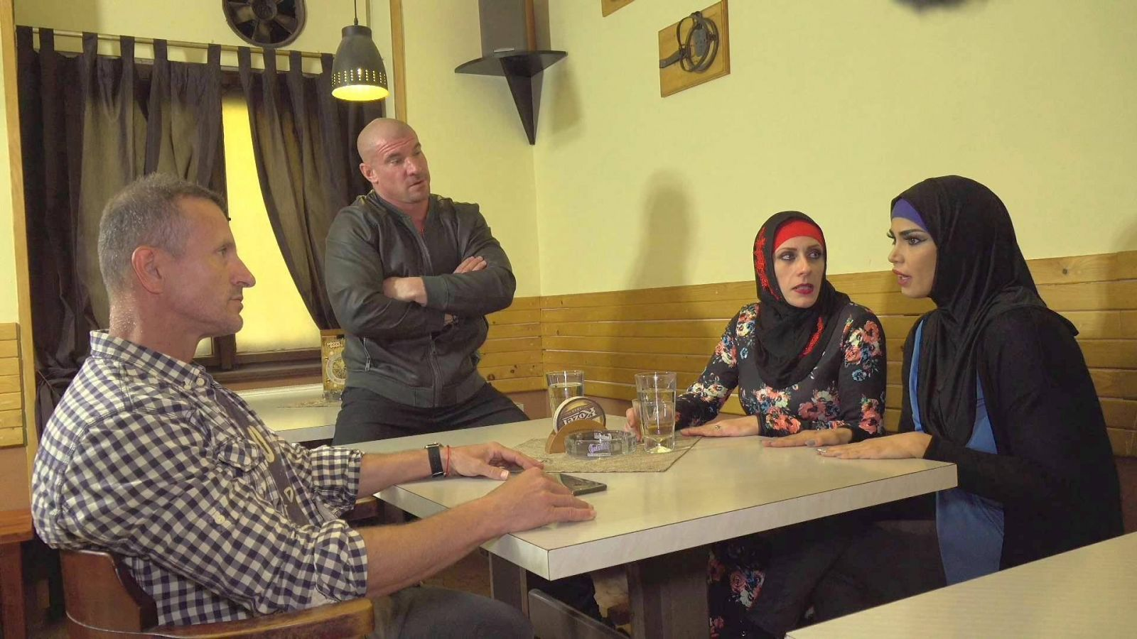 Muslim Woman Spread Her Legs for Ids