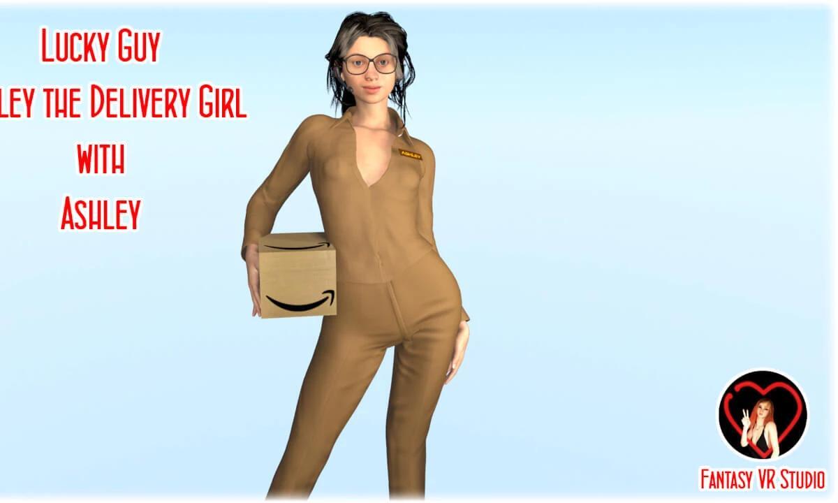 Fvr - 31 - Lucky Guy - Ashley The Delivery Girl - Ashley