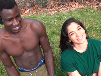 Alanis, the Professional Athlete of Porn Comes to Fuck a Black for the First Time. Mestiza with Black.