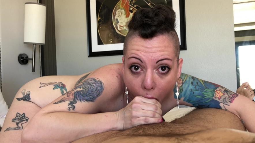 Hotel Blowjob From Hot Punk Chick Nikki