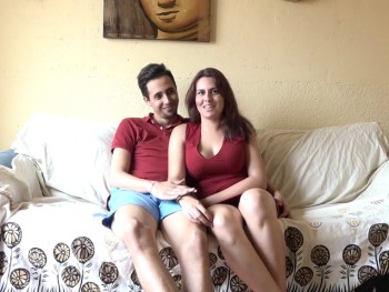 18 Years Old, Super-Busty and Straight From Parejas.net Makes Her Porn Debut with Her Boyfriend Raul