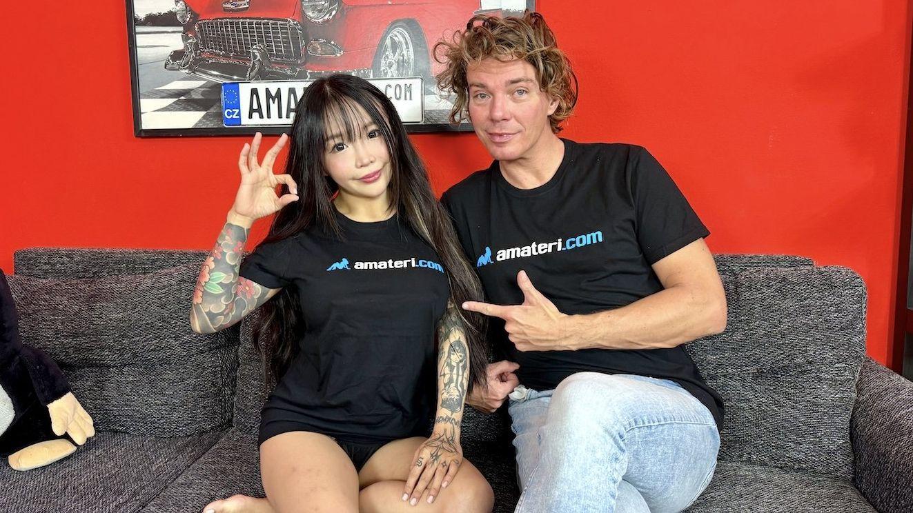 Asian Amateur Wants To Fuck A Czech Porn Actor