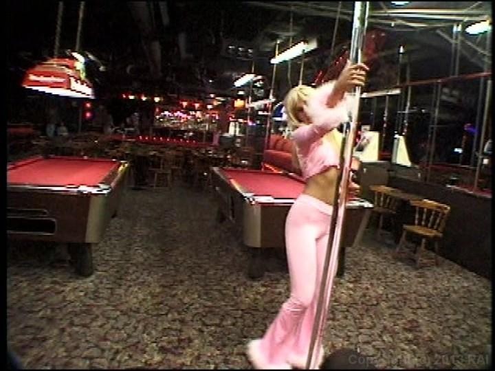 Two Hot Strippers Fucking with a Strap-on