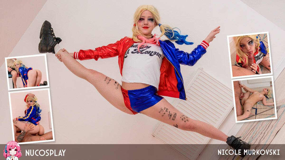 Tiny Harley Quinn Pornstar Nicole Murkovski In A Hot Anal Encounter