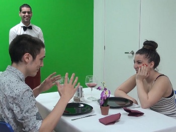 Dates in First Fakings Always End Up in Sex. Jordi and Cloe Show Us the Tricks of the Trade.