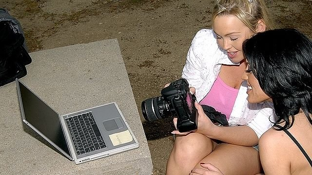 We Score Today with a Fine Blonde Beauty!