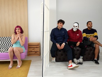 3 Naughty Chicks for Mei! the Red-Haired Otaku Directing Castings! Have You Heard of the Helicopter?