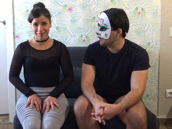 Maria La Timida y El Principiante. Casting Para Valientes!