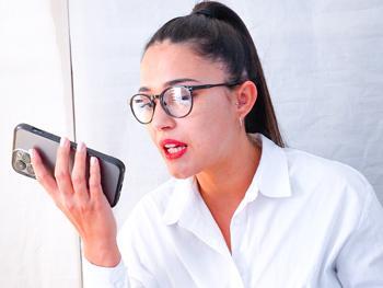 Face of Secretary Porn, Youngster That Falls in Our Clutches. "Boy, Don't Be Shy". Nuria Millan: Hired!!!