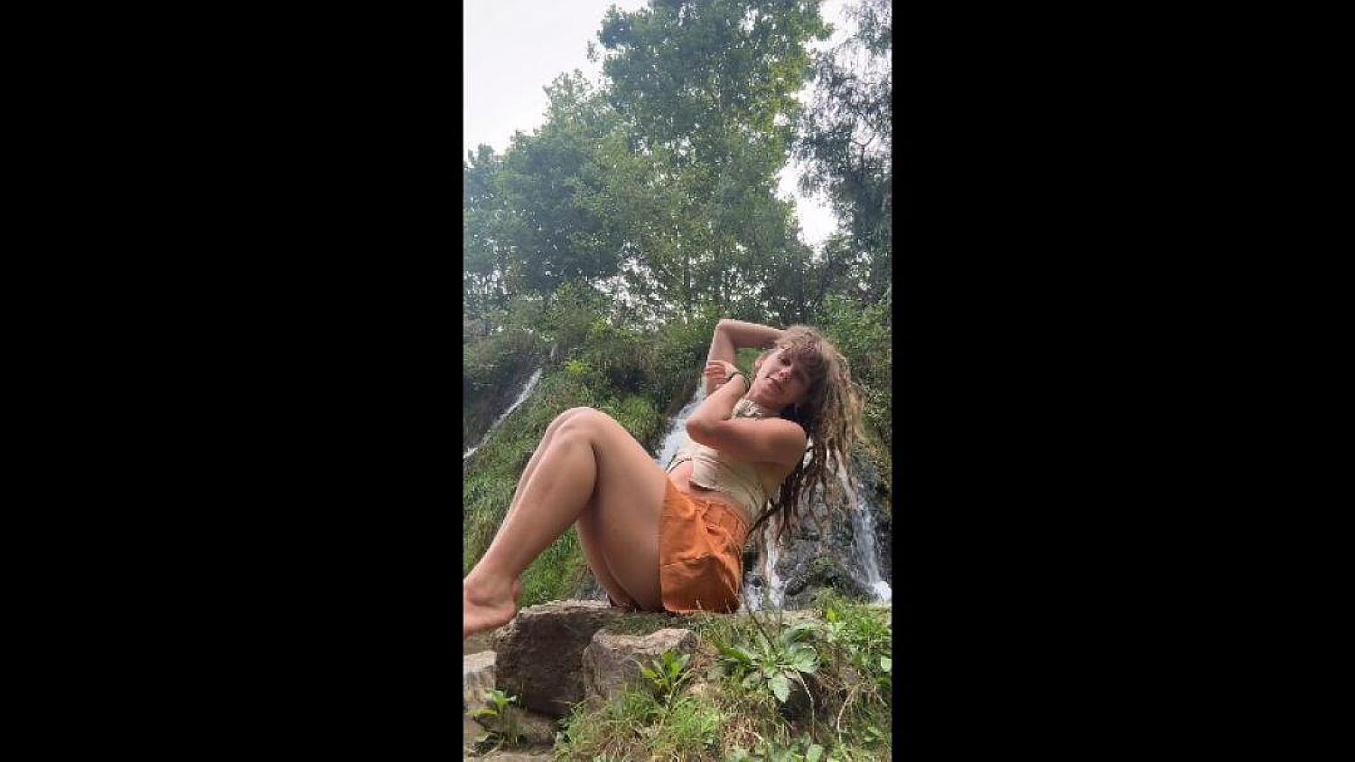 Public Waterfall Squirting