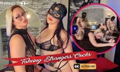 Taking Strangers Cocks Swingers Party