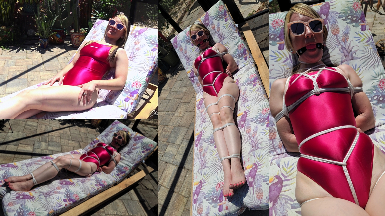 Poolside Swimsuit Bondage 1