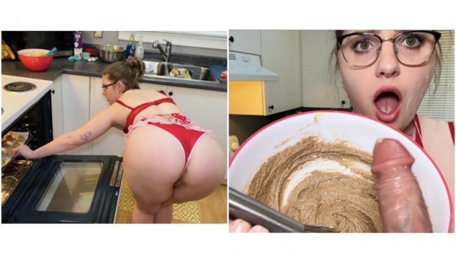 Naughty Baking With Step-Mommy POV