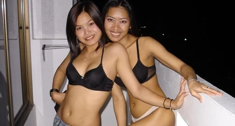 Barfined Threesome with Two of Patongs Sexiest Thai Teen Showgirls