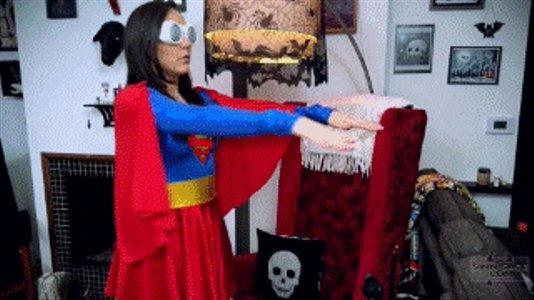 Super Girl And The Mind Master - Sinn Sage Mesmerized Superheroine Made To Strip Crossed Eyes Humiliation Enf Cosplay Female Training Mobile