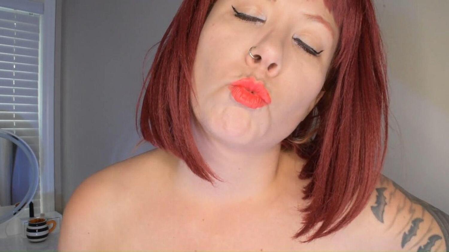 Step-Mommys Red Lipstick JOI