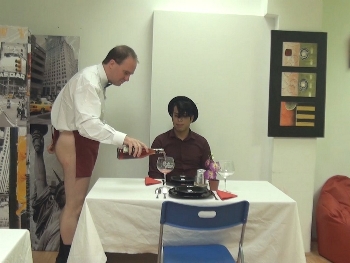Bruno's Impersonator Enters the Scene and Starrings a First Fakings with Mey.