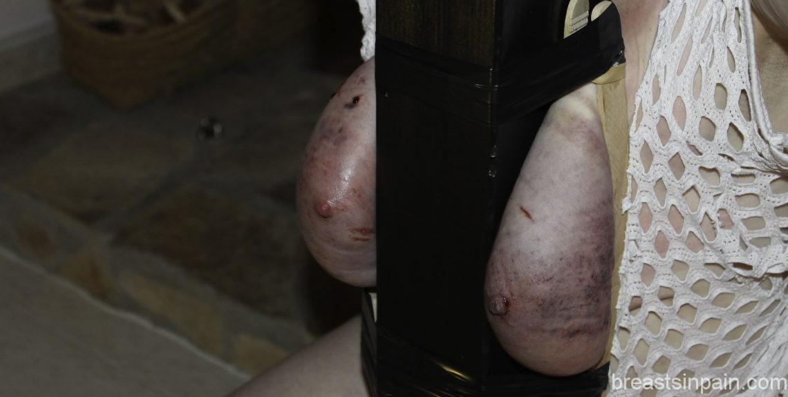 Brutal Tit Whipping For Tanja