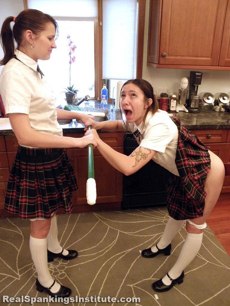 Abigail and Harlan Strapped for Fighting (Part 2 of 2)