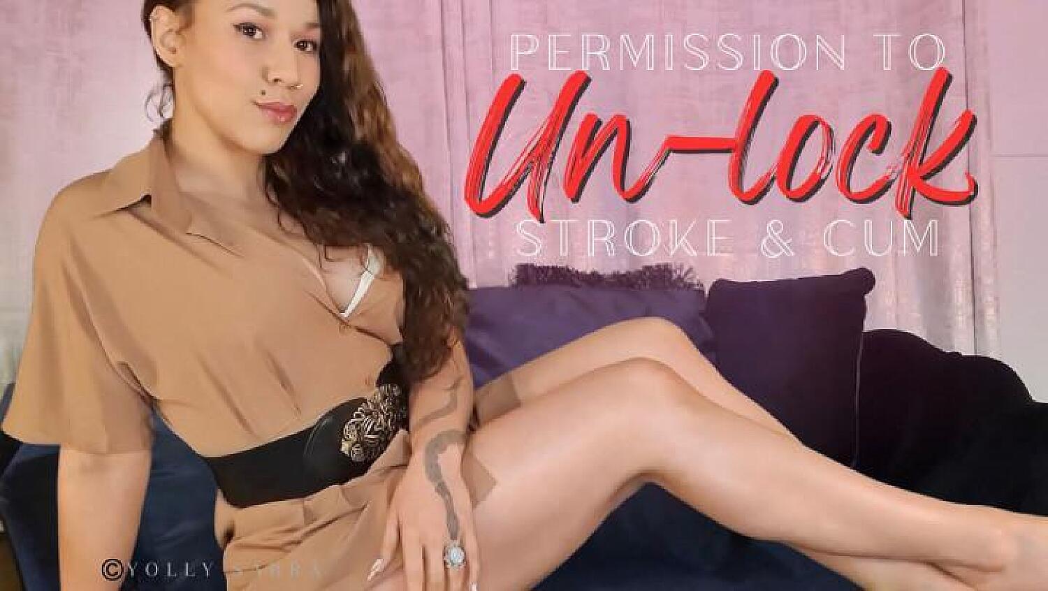 Chastity Unlock Permission And JOI