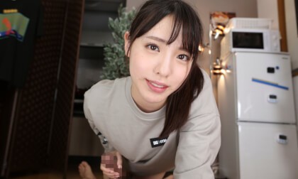 Hana Shirato - Ceiling Angle Vr - Our First Time Living Together