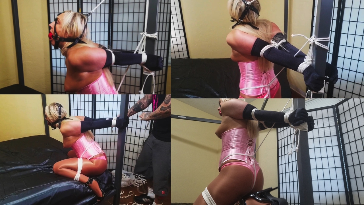 Tied Up in Pink Satin Part 2