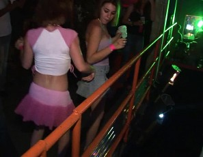 Spring Break Girls Night Club Flashers