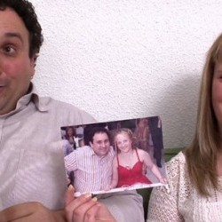 Anniversary Gift to His Wife. Two Porn Performers. She Ends Up Enjoying It More Than Her