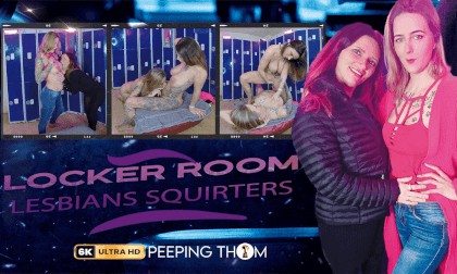Kimberly and Melody - Squirting Locker Room Lesbians