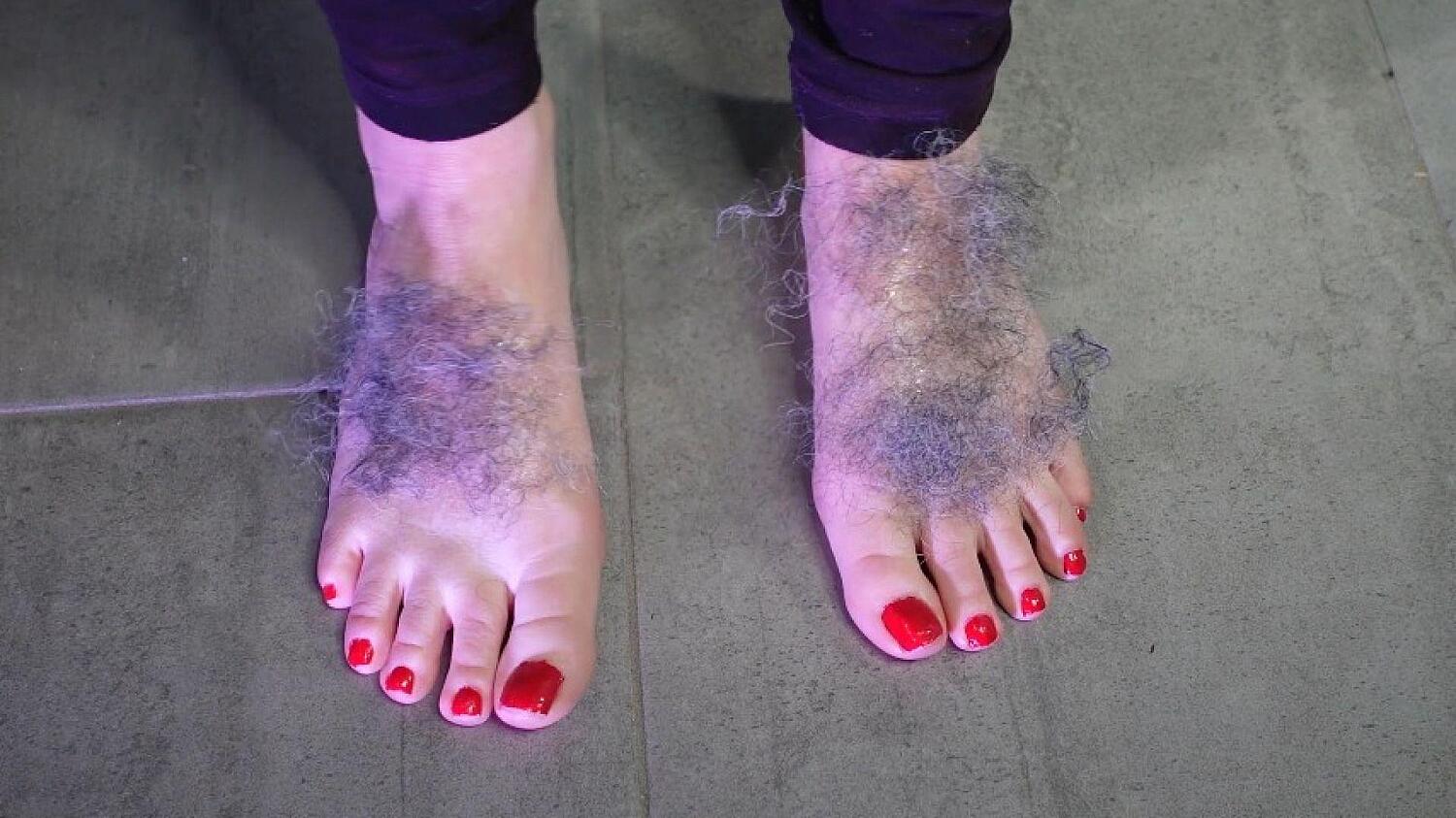 Hairy Wolf Transformation On The Wolf Moon JAN2024