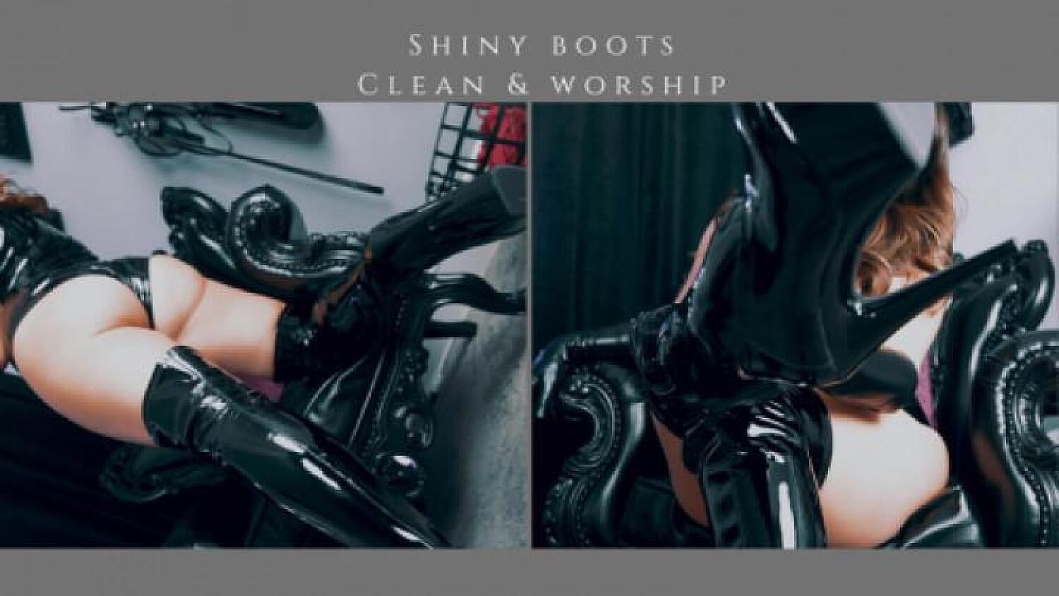 Shiny Boots Worship & Clean