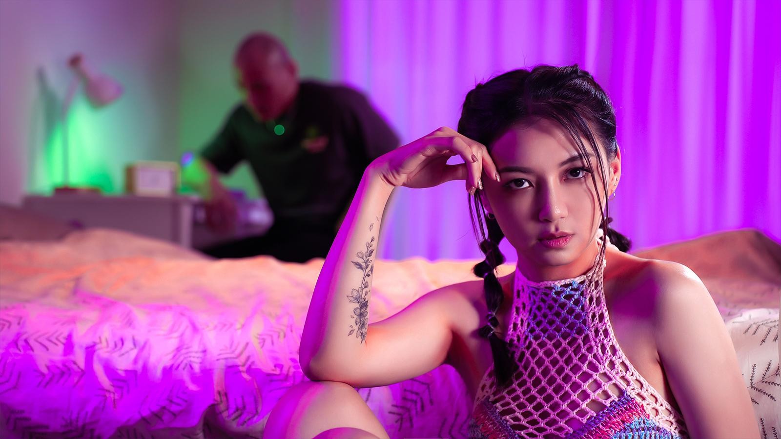 Loud Asian Babe