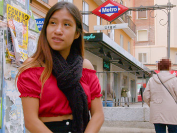 Teenage Girl-Next-Door Wants to Pass the Hard Test: Sluttying Around San Isidro with Adely! "I'm Excited By Very Nervous :-P"