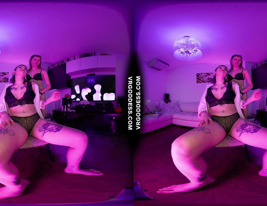 Sam Gets A Lapdance And Her Pussy Serviced By Josie Fresh Lesbian Vibrations