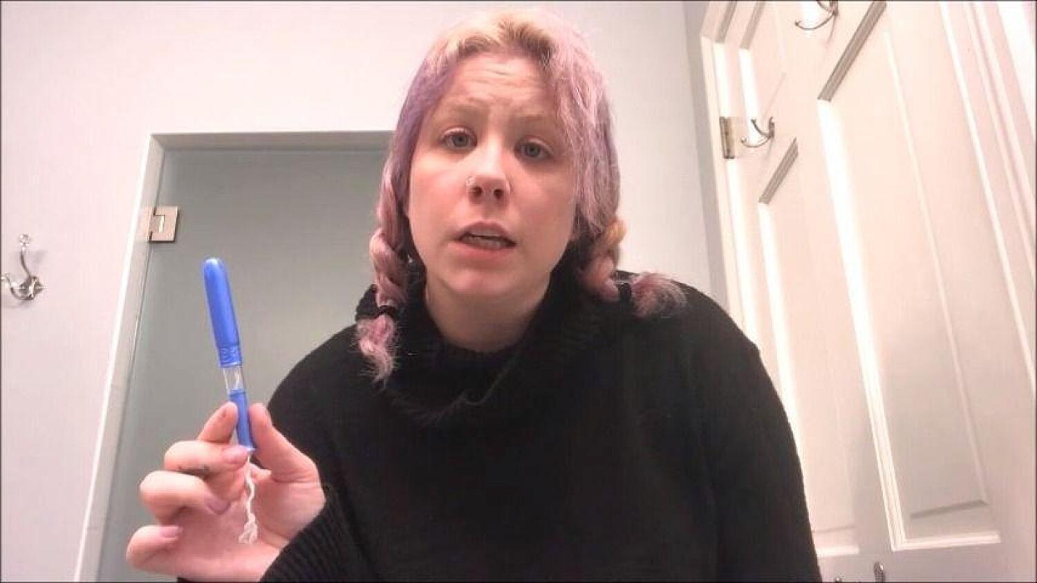 Tampon Training For Sissies