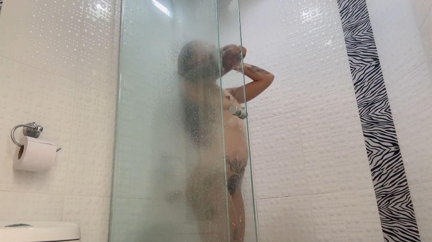 In The Shower With Step-Dad
