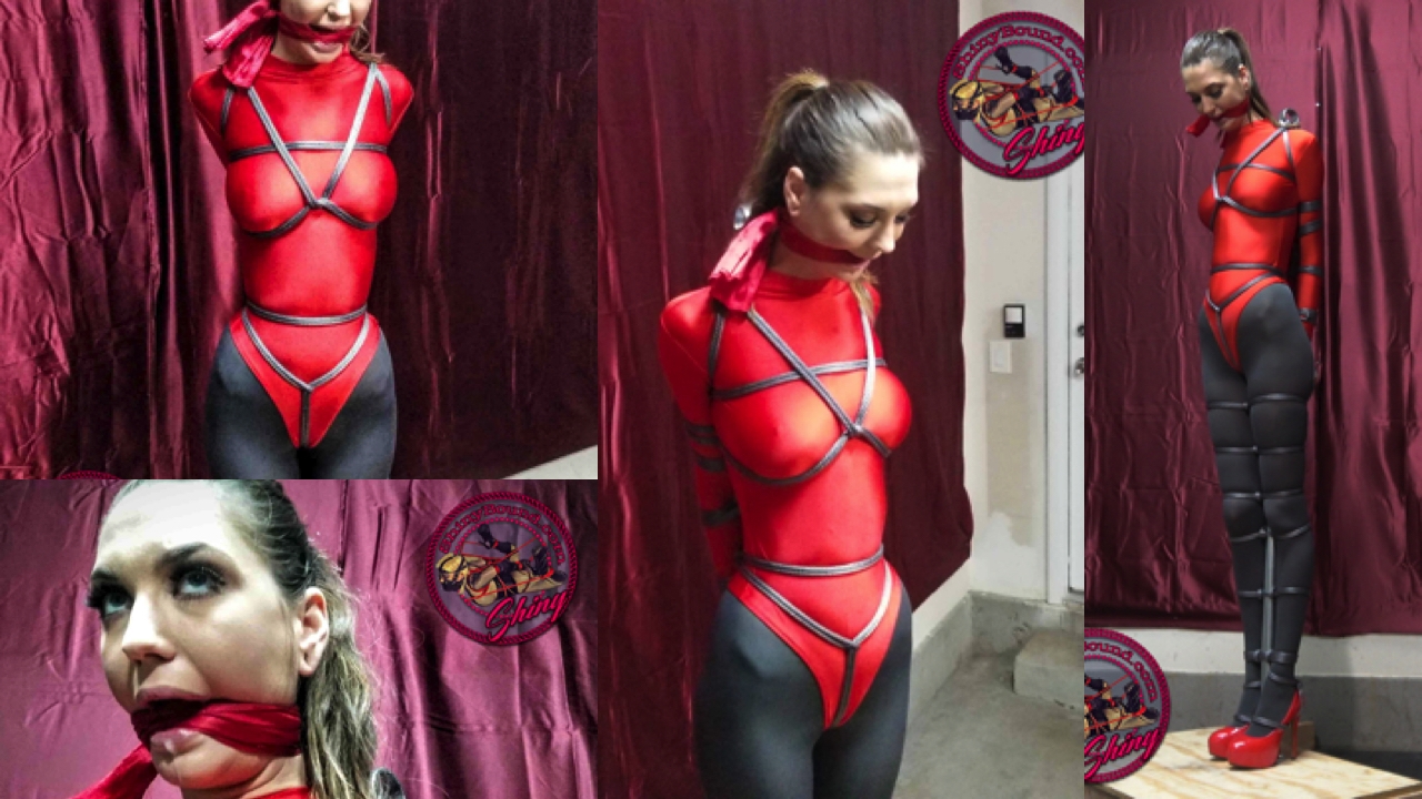 Bestie in Leotard Bondage