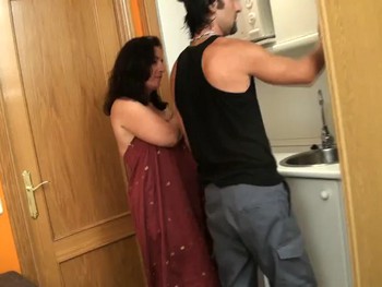 Sandra Wets Her Panties with Workers and So We Are Going to Fulfill Her Biggest Fantasy.